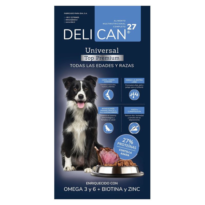 GENERICO - Alimento para perro Delican 27 20Kg