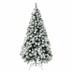 GENERICO - Árbol de Navidad Pino Nevado Frondoso 150 cm SDS52