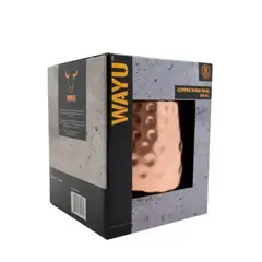 WAYU - Taza Copper Shine 600ml Estilo Cobrizo Premium