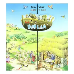 SAN PABLO - Biblia Infantil Abre y Lee - 12 Libros de Cartón Tony Wolf,