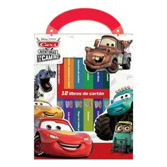 PHOENIX - Estuche Cars Aventuras en el Camino - 12 Mini Libros de Cartón 120 páginas