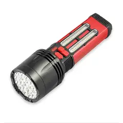 GENERICO - Linterna Táctica Alta Potencia Solar Recargable USB
