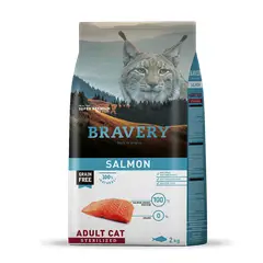 BRAVERY - Gato Adulto Esterilizado Salmón 7 kg