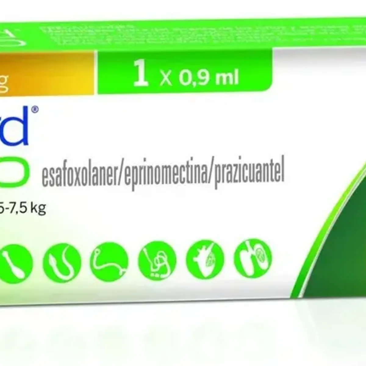 NEXGARD - Nexgard Combo Pipeta Antiparasitarios Gatos 2,5 A 7,5 Kg 1 Pipeta