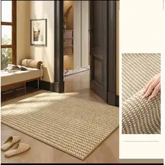 GENERICO - Alfombra Decorativa Tejida 200 x 240 cm tipo Sisal Cafe Mix Para Living