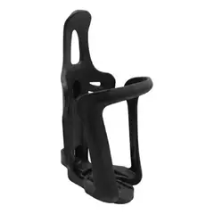 GENERICO - Porta Botella De Bicicleta Con Sistema De Ajuste Regulable Negro LABG
