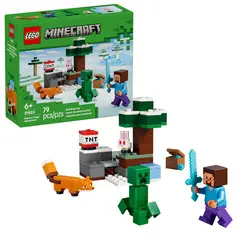 LEGO - La Aventura De Steve En La Taiga Minecraft