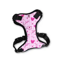 MUMUMU RUFF - Arnés Pechera Ajustable para Perro Mumumú Ruff Likes Rosa Claro M