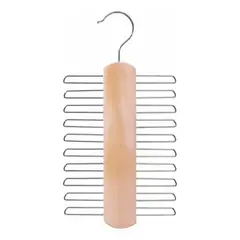 GENERICO - Colgador de Corbatas de Madera Giratorio para Closet