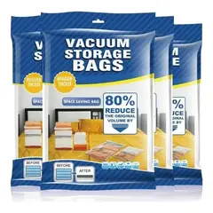 GENERICO - Bolsas al Vacío para Ropa Herméticas y Reutilizables