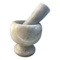 GENERICO - Mortero de Piedra para Especias y Semillas de Cocina