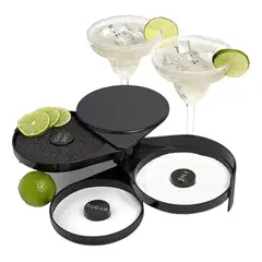 GENERICO - Escarchador de Vasos para Cócteles con 3 Bandejas