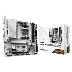 ASROCK - AMD AM5 B650M-HDVM.2 WHITE