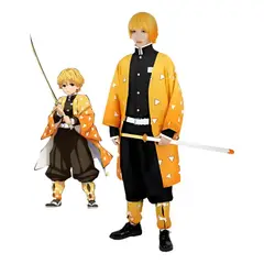 GIOIO - Demon Slayer Disfraces Kimono Con Peluca