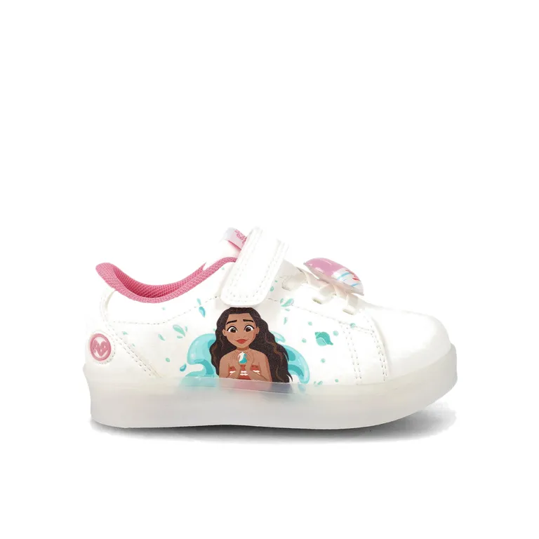 Zapatilla Niña Bubblegummers Moana Blanco