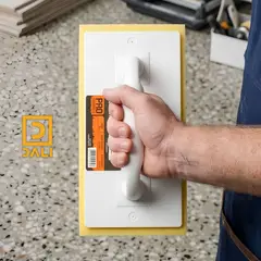 FINDER - Llana de Espuma 28 × 14 cm con Mango Ergonómico para Acabados y Terminaciones