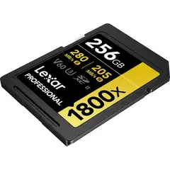 LEXAR - 256 GB profesional 1800x SDXC UHS-II V60