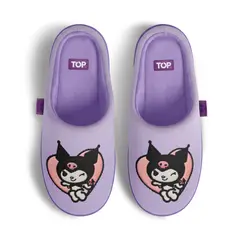 TOP - Pantufla Kuromi Mujer C6