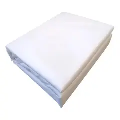 GENERICO - Funda Impermeable para Colchón 1.5 Plazas 190x105x30cm Color Blanco