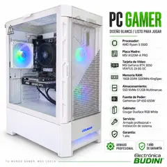 AMD CORP - PC Gamer Ryzen 5 5500 / SSD NVMe 512GB / 16GB RAM / RTX 3050 6GB