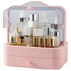 GENERICO - Organizador Acrílico para Perfumes y Cosméticos con Cajón