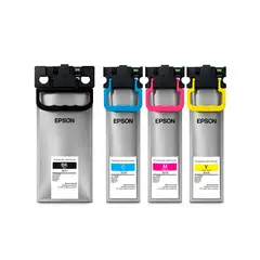 EPSON - PACK 4 TINTAS T01C ORIGINALES BK/CY/MG/YE ( 278 ML ) WF-579R C529 C579RA
