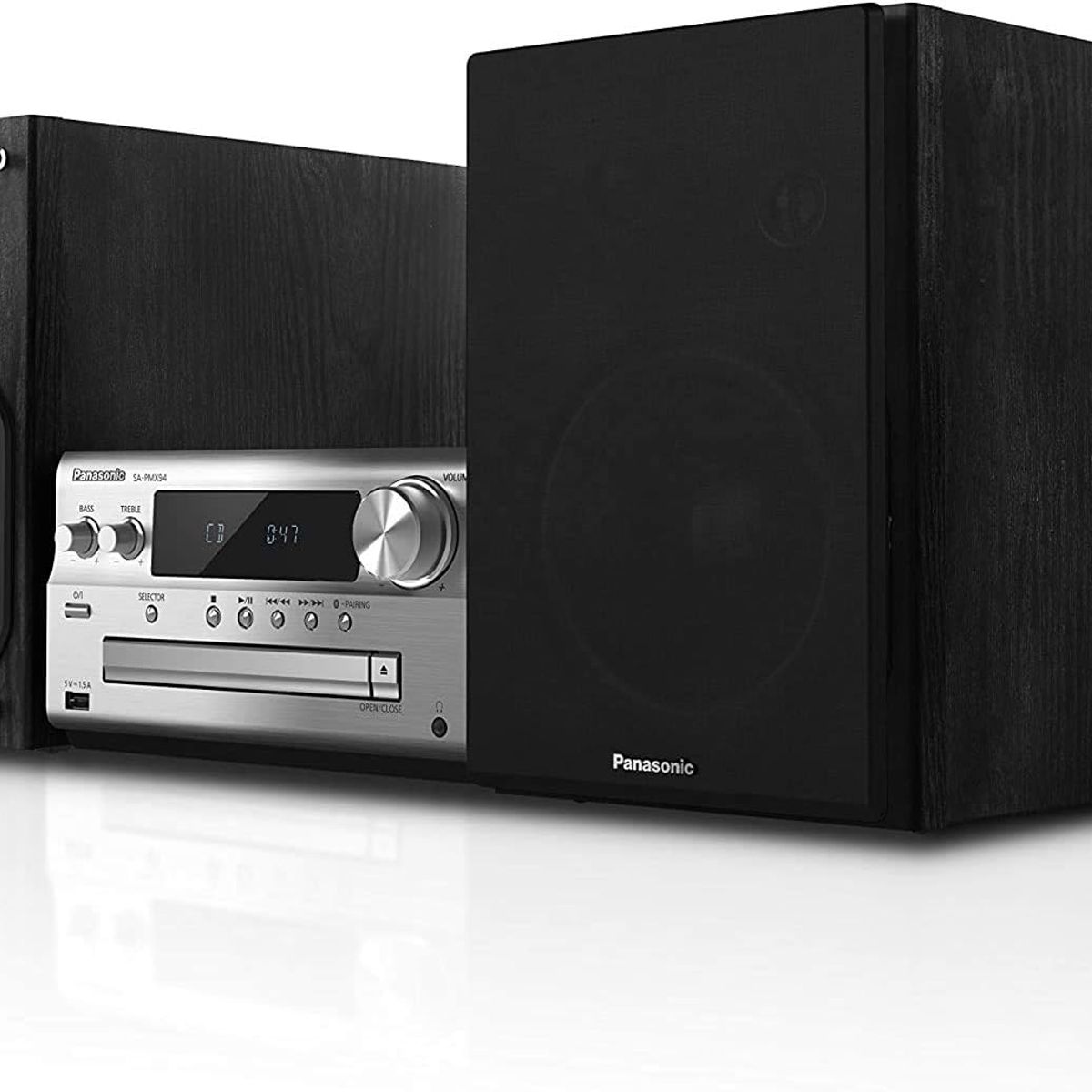 PANASONIC - Panasonic  Microcomponente   SC-PMX94EG-S 120W BT CD  FM USB