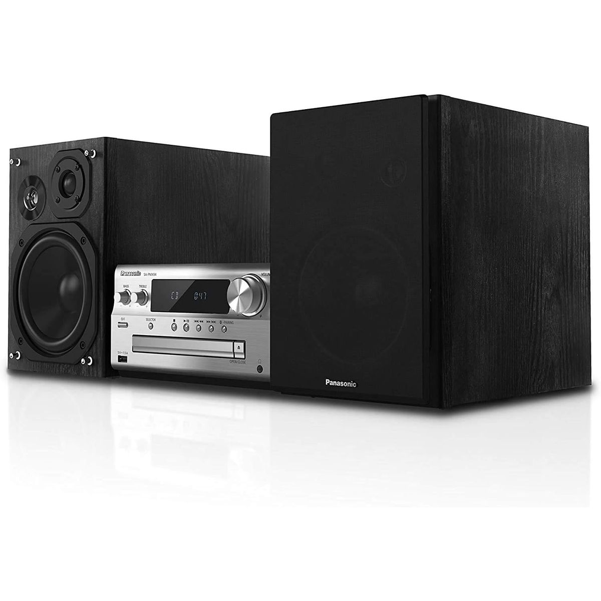 PANASONIC - Panasonic  Microcomponente   SC-PMX94EG-S 120W BT CD  FM USB