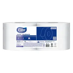ELITE - Professional Papel Higiénico Industrial / 4 unidades x 500 metros