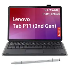 LENOVO - Tablet P11 128GB 2da Generacion + Lapiz + Teclado - Negro - OPEN BOX
