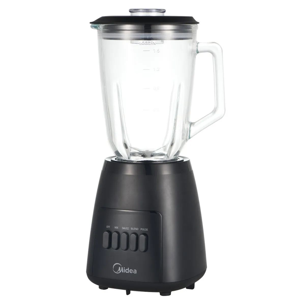 MIDEA - Licuadora Midea 3 Velocidades + Pulso 1.5 Litros Negro MJ-BL6003BK