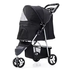 GENERAC - Coche de Paseo para Mascotas Pequeñas y Medianas 15 kg