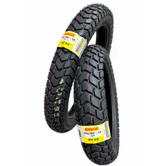 PIRELLI - PAREJA NEUMATICOS MULTIPROPOSITO MT60 PARA MOTO YAMAHA XTZ150 / HONDA XR125 - XR150 - XR190
