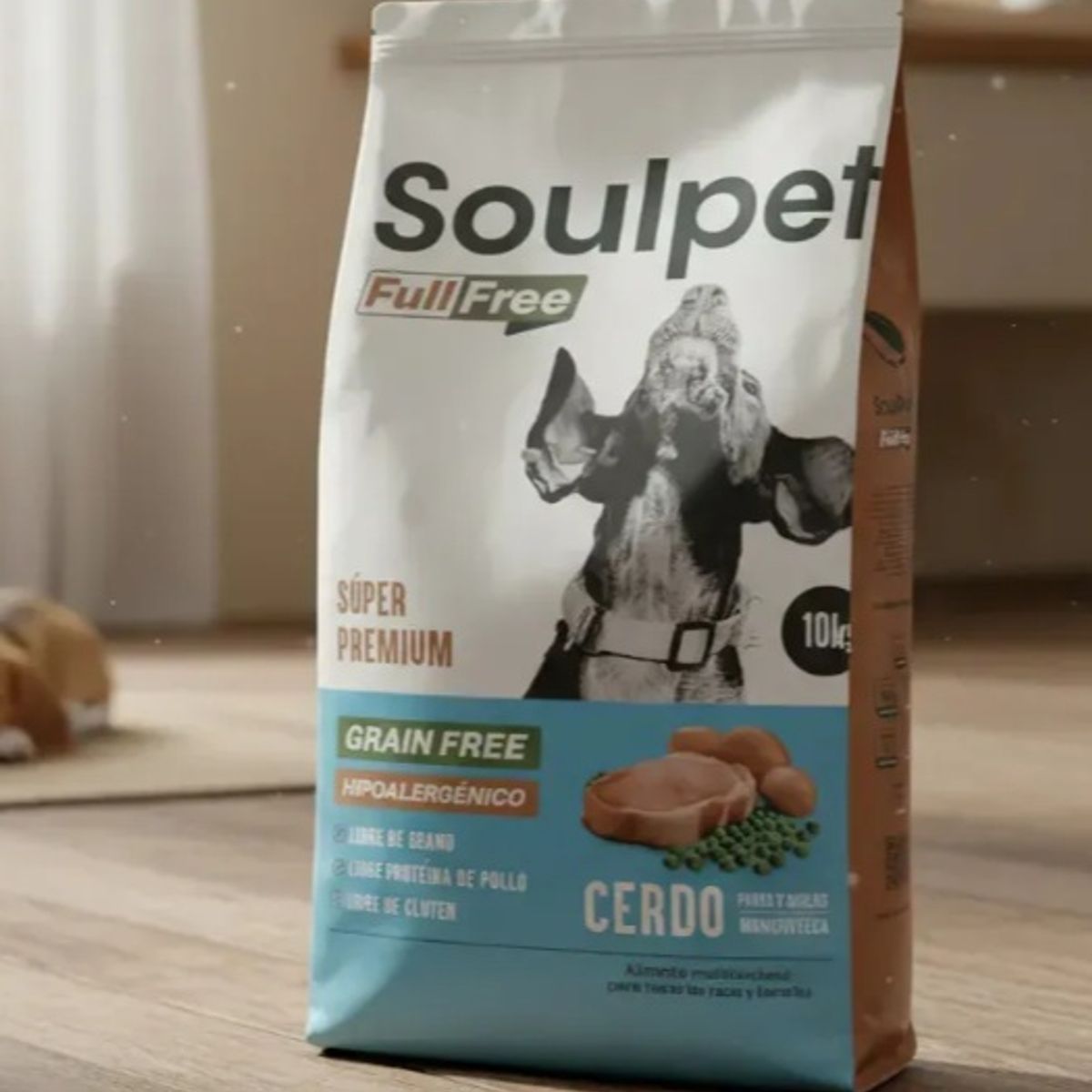 SOUL - Soulpet Full Free 10 Kg Hipoalergenico Comida para perros