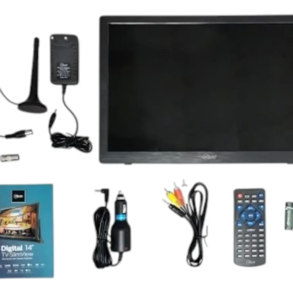 MLAB - Televisor Digital 14 Mlab Recargable Portatil/usb/sd/hdmi Tv