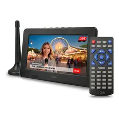 MLAB - Televisor Color Digital Portatil 7 Pulgadas Recargable