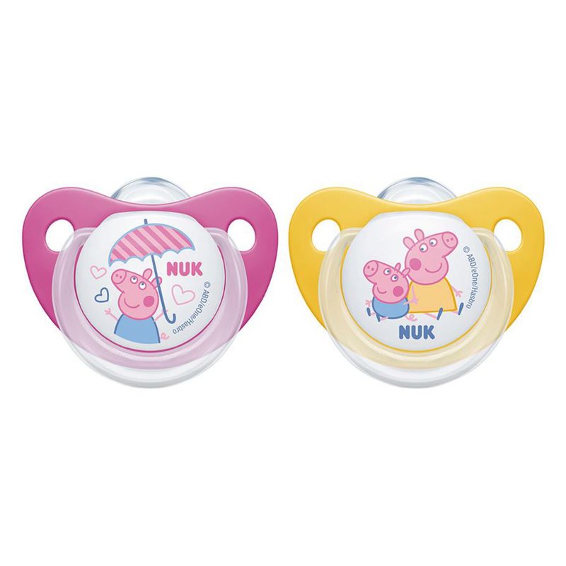 NUK - Chupete Peppa Pig 6-18 Meses Rosa Nuk