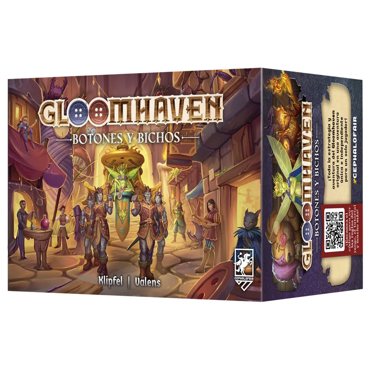 ASMODEE - GLOOMHAVEN BOTONES Y BICHOS - juego de mesa