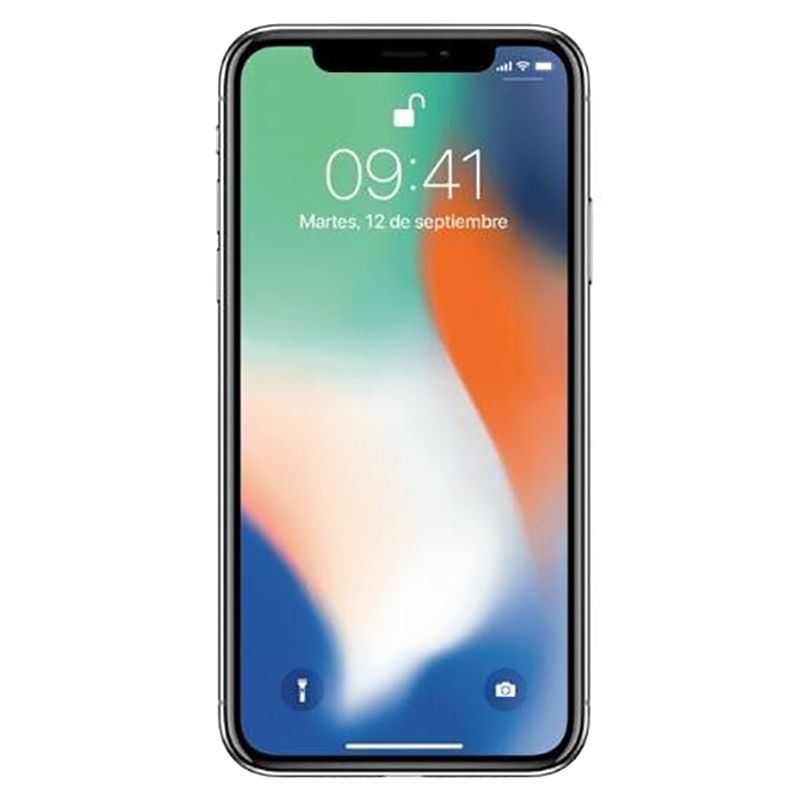 APPLE - Iphone X 64Gb - Silver - Reacondicionado