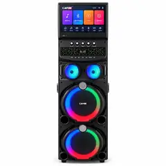 ACTUAL - Torre de Sonido Karaoke Cafini C-S992P 160W Pantalla Táctil 15,4 Pulgadas Incluye 2 Microfonos