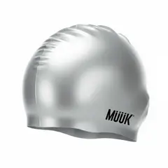 MUUK - GORRO DE NATACION SILICONA GRIS