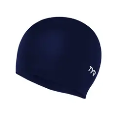 TYR - GORRO DE NATACION LATEX NAVY