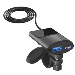 GENERICO - Cargador rápido de celular para moto Impermeable IP67