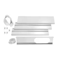 IMPORTCLICK - Kit 4 Piezas Ventanas Aire Acondicionado Portátil