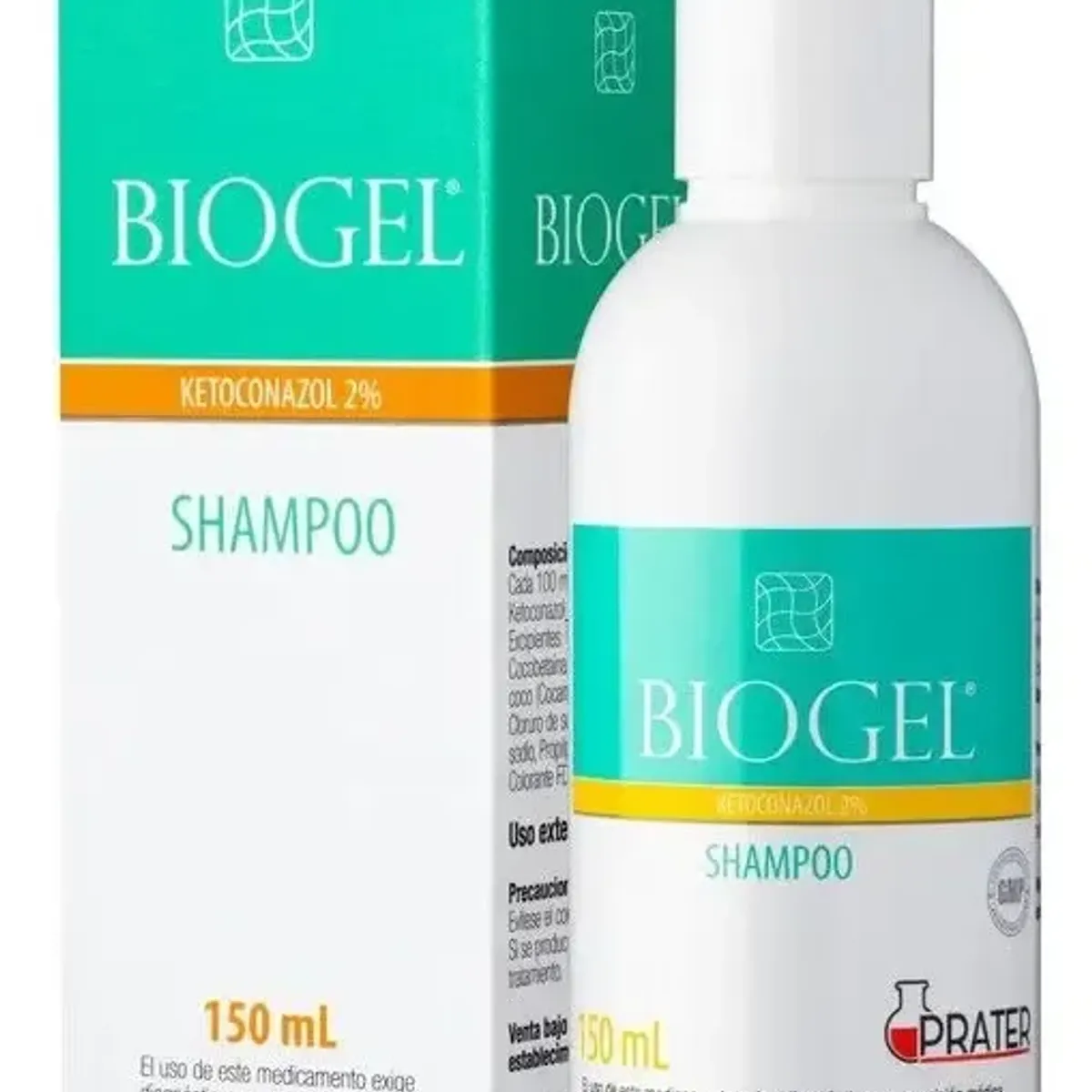 LABORATORIO PRATER - Biogel ketoconazol 2 % shampoo 150 mL