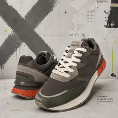 DOXIESTEPLOUD - Zapatilla Unisex Urbana Winwood Gris Doxie