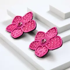 HUMANA - Aros Pegados Calí Fucsia