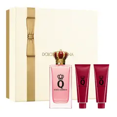 DOLCE&GABBANA - Set Perfume Q EDP 100 ml + SG 50 ml + Body Lotion 50 ml Mujer de Dolce And Gabbana