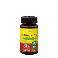 AQUA SOLAR - Spirukids Spirulina Orgánica Suplemento Alimenticio para Niños Aquasolar