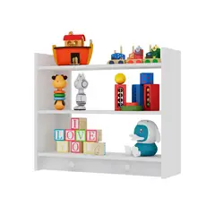 EL CONTAINER - Repisa 3 niveles Montessori Blanca